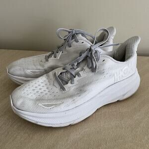 Hoka One One White Athletic Shoes